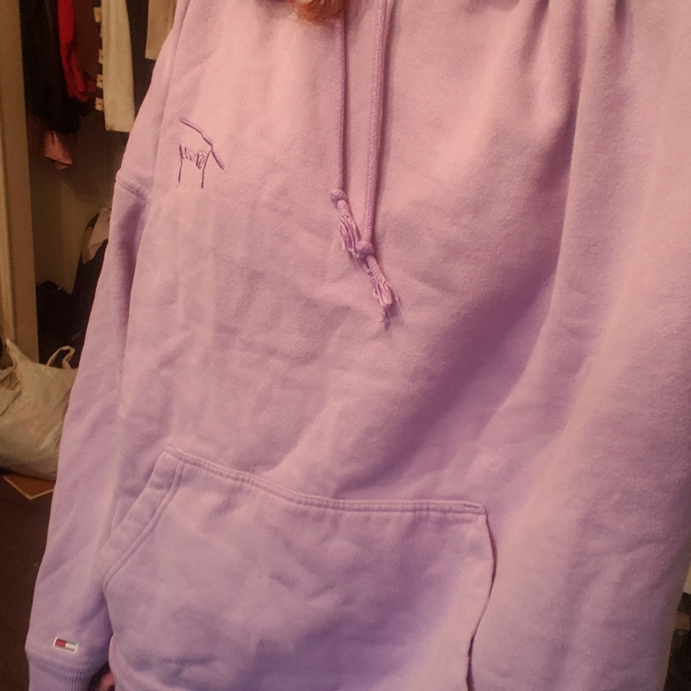 Tommy Hilfiger Purple Oversized Hoodie